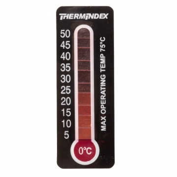 Bande d'indication de température réversible 0-50°C