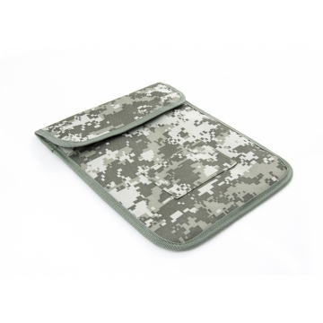 Étui blindé pour tablette pour la protection contre les écoutes, la localisation et le suivi jusqu'à 10 pouces - camouflage