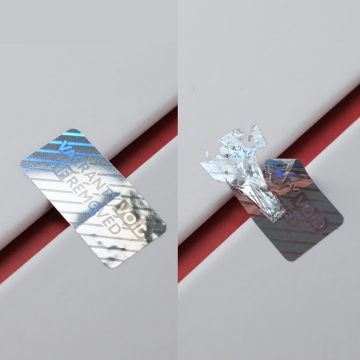 Sceau de garantie holographique 20x10mm waranty void