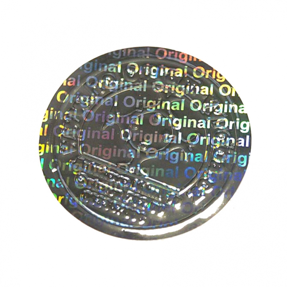 Hologramme circulaire pour gaufrage à sec
