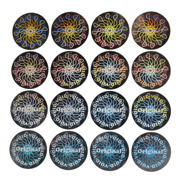 Inscription holographique circulaire à double couche „Original“