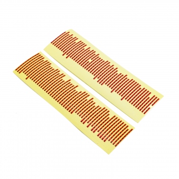 Autocollants pour le marquage des défauts sur les cartes de circuits imprimés et des défauts sur les matériaux rouge