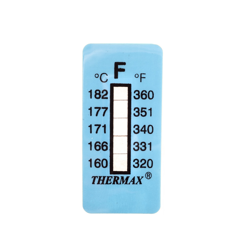 Bande autocollante de thermomètre/indicateur non réversible 160