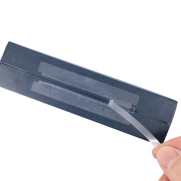 Scellé transparent 100x30mm pour boîtes et électronique