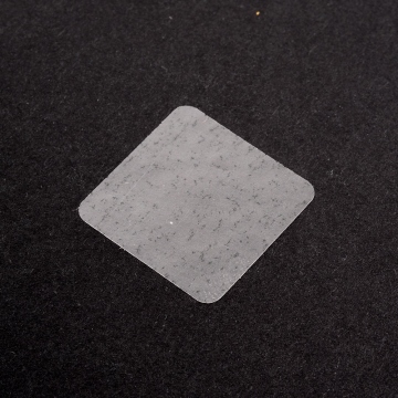 Film d'étanchéité transparent avec étiquettes holographiques cachées 20x20 mm