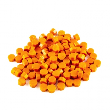 Cire d'étanchéité orange - granulée 30g - Type 25