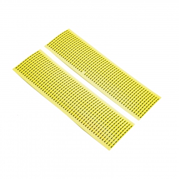 Étiquettes jaunes pour les PCB et les défauts matériels