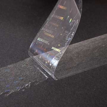 Film d'étanchéité transparent avec hologramme caché - 50m