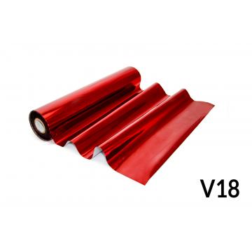 Feuille de marquage à chaud - V18 rouge brillant